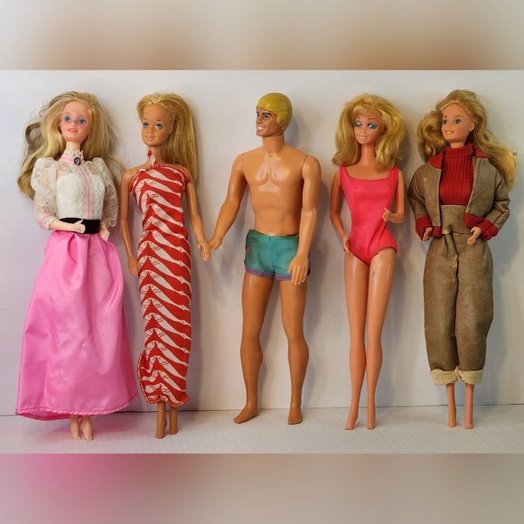 Vintage 1966 & 1968 Mattel Barbie/Ken Doll Lot (See Description For List) - Picture 7 of 16